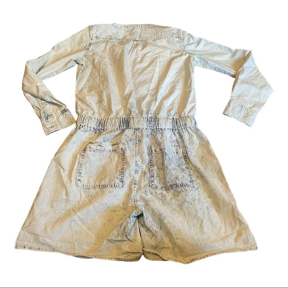 JOE'S Jeans The Drawstring Romper hickory stripe - Picture 9 of 15